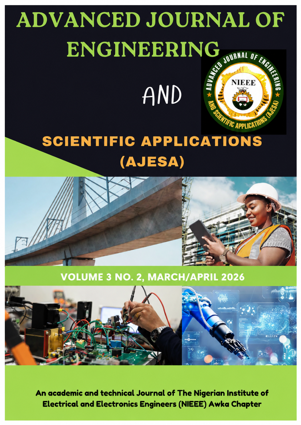 					View Vol. 3 No. 2 (2026): Advanced Journal of Engineering and Scientific Applications (AJESA) Volume 3 No. 2,  March/April 2026
				